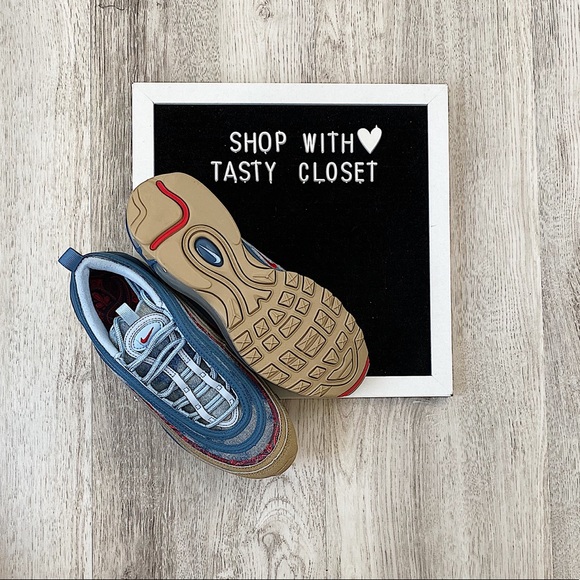 Nike denim air max 97 sneakers - Picture 5 of 7